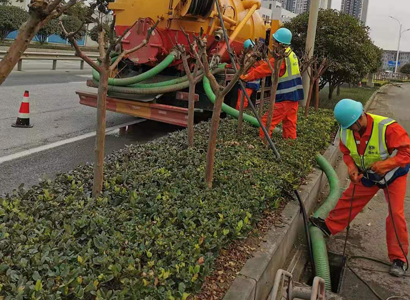 郧西市政管道清淤